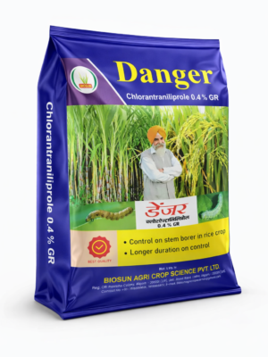 Danger – Chlorantraniliprole 0.4% GR (Granular Insecticide)