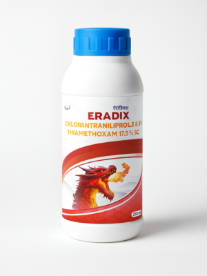 Eradix Insecticide | Chlorantraniliprole 8.8% + Thiamethoxam 17.5% SC | Dual Action Systemic Pest Control