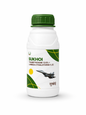 Sukhoi | Thiamethoxam 12.6% + Lambda-cyhalothrin 9.5% ZC | Dual-Action Insecticide | Long-Lasting Protection